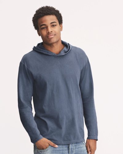 Pullover Hoodie – Comfort Colors 4900 – Garment Dyed Hooded Long Sleeve Tee