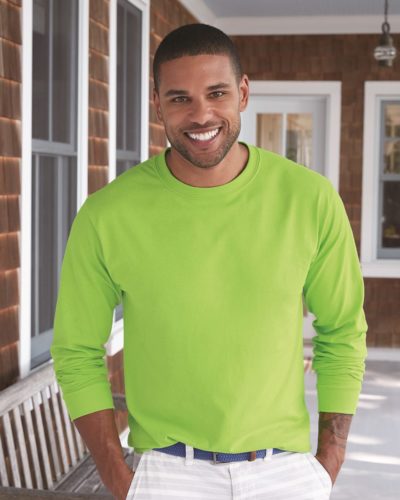 Long Sleeve Tee – Hanes 5586 – Tagless Long Sleeve Tee