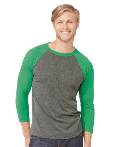 Long Sleeve Tee – Next Level 6051 – Triblend 3/4 Sleeve Baseball Raglan Tee