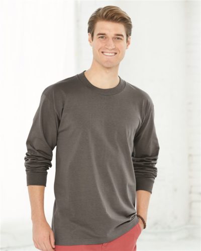 Long Sleeve Tee – Bayside 6100 – USA-Made Long Sleeve