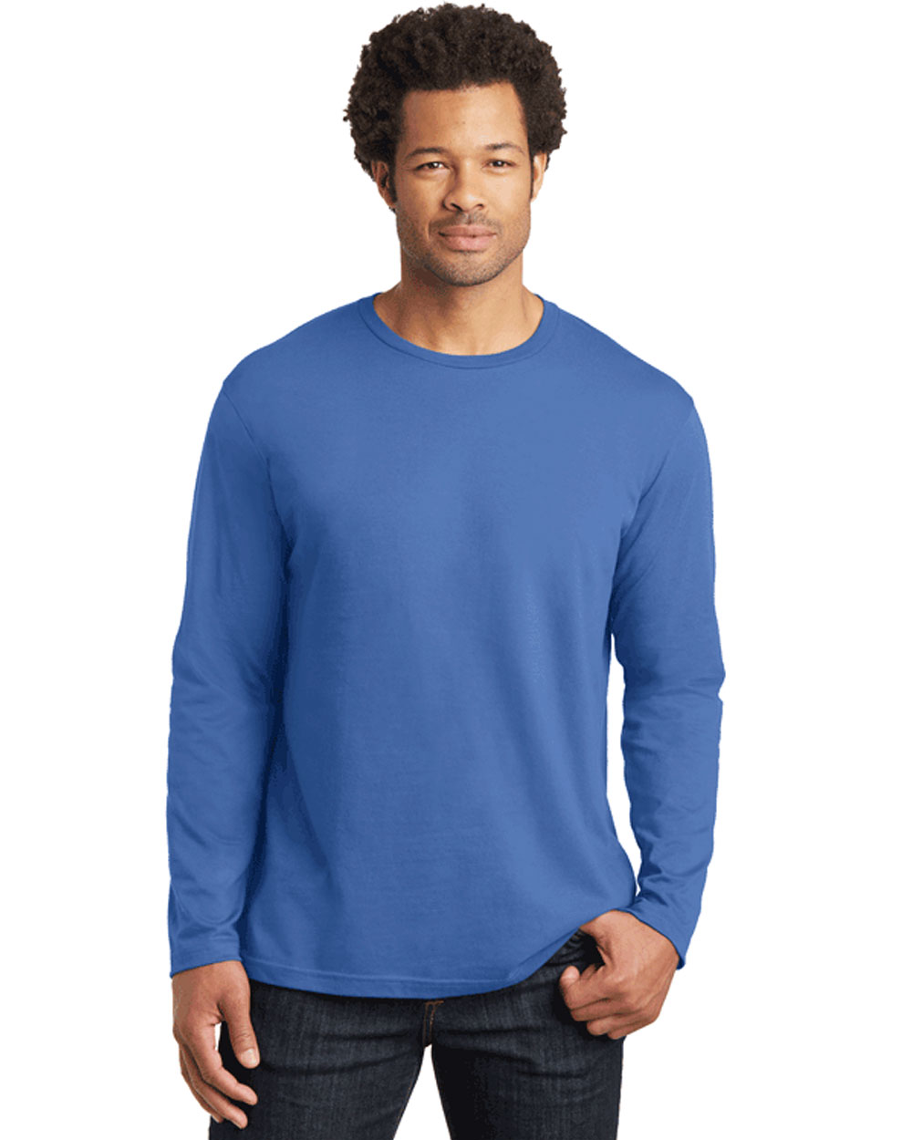 Long Sleeve Tee – District Made DT105 – Perfect Weight Long Sleeve