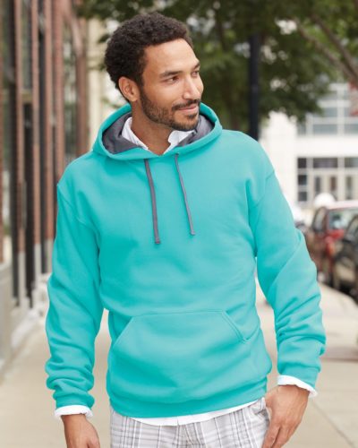 Pullover Hoodie – Fruit of The Loom SF76  – 50/50 Blend