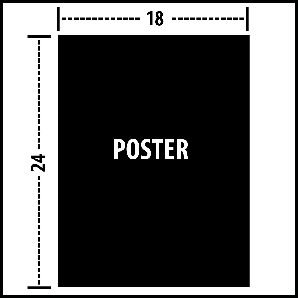 Flat Stock – Poster – 18″ x 24″