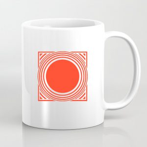 Printed White Coffee Mug - Standard