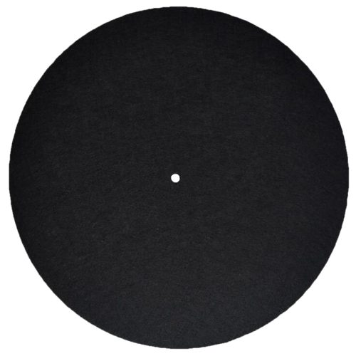 Printed Black Turntable Slipmats